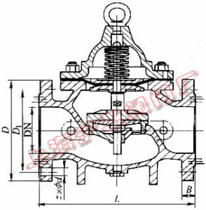 Y42X-10��Y42X-16 ��ˮ�Üp���y���μ��Y���ߴ�ʾ��D