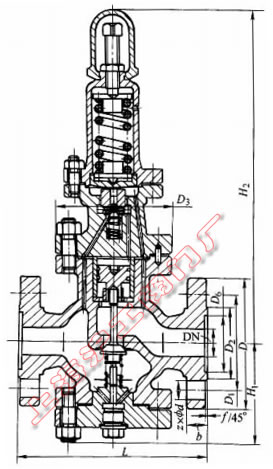 Y43H-40��Y43H-63 ���Ȍ�(d��o)����ʽ�����p���y���μ��Y(ji��)��(g��u)�ߴ�ʾ��D