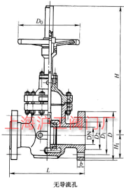 Z43WF��KZ43WF �� PN10~PN160 ���m�B�ӆ��l��ƽ���l�y��Ҫ���μ��Y(ji��)��(g��u)�ߴ�ʾ��D