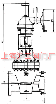 Z540H��Z540Y��Z540W �� PN16~PN160 ����F�X݆����Шʽ�l�y��Ҫ���μ��Y(ji��)��(g��u)�ߴ�ʾ��D