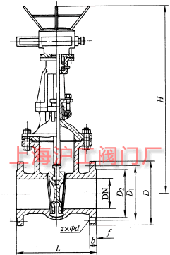 Z940H��Z940Y��Z940W �� PN16~PN63 ���늄�(d��ng)Шʽ�l�y��Ҫ���μ��Y(ji��)��(g��u)�ߴ�ʾ��D